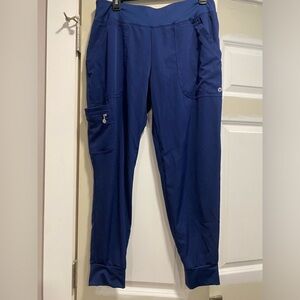 Navy Scrub Joggers